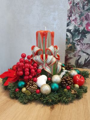 Decoratiune Craciun - rosu